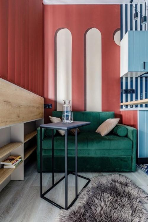 Квартира - студия, площадью 22 кв. 01