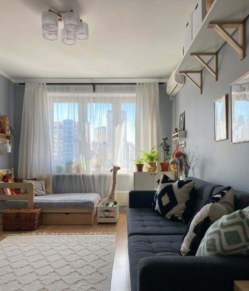 Небольшая квартира в скандинавском стиле. 03