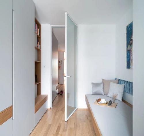 Стильная, изысканная и женственная квартира, площадью - 62 м. 05