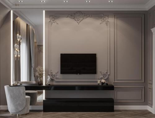 Спальня в загородном доме. 04