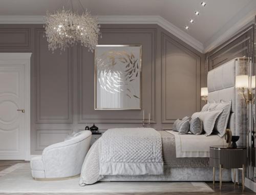 Спальня в загородном доме. 02