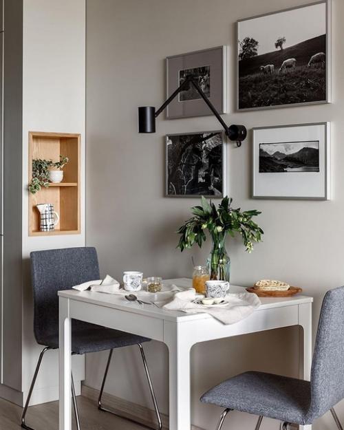 Однокомнатная квартира площадью 34 кв. 04