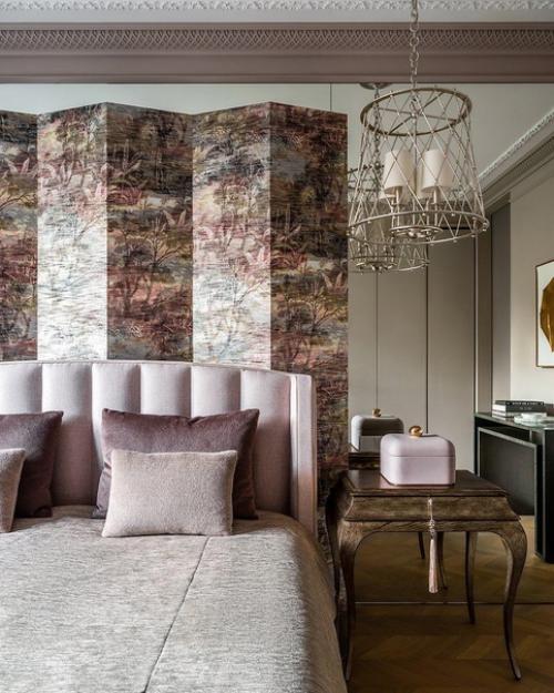 Эклектичное пространство, соединив классические детали и лаконичный современный дизайн. 04