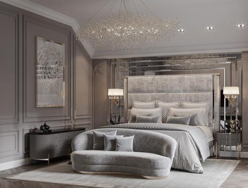 Спальня в загородном доме. 01