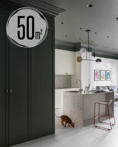 Квартира, общей площадью - 50 кв.