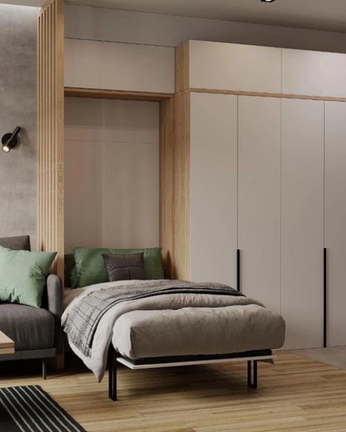 Интерьер квартиры - студии, площадью 25 кв. 04