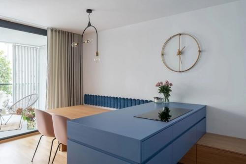 Стильная, изысканная и женственная квартира, площадью - 62 м. 01