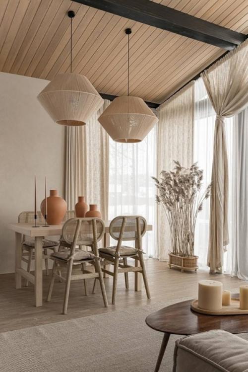 Романтичный дом с элементами ваби - саби.