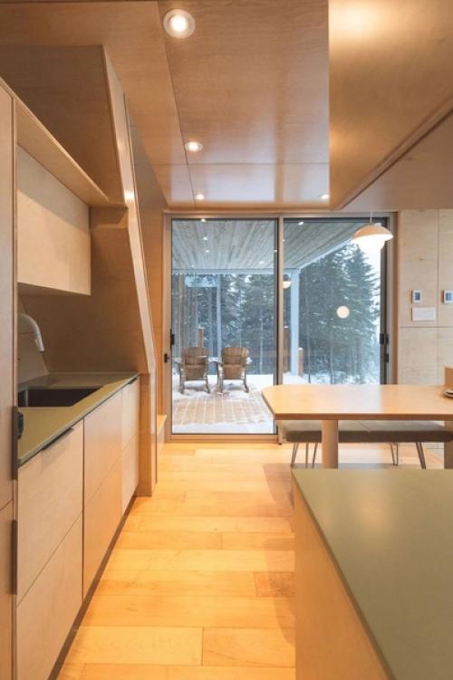 Дизайнерский мини - дом с видом на горы. 04