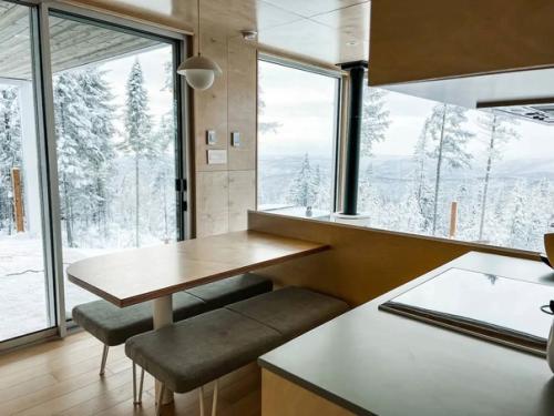 Дизайнерский мини - дом с видом на горы. 06