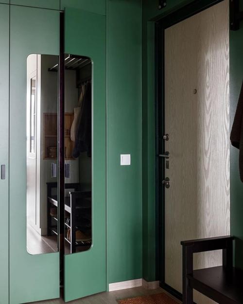 Однокомнатная квартира площадью 34 кв. 09