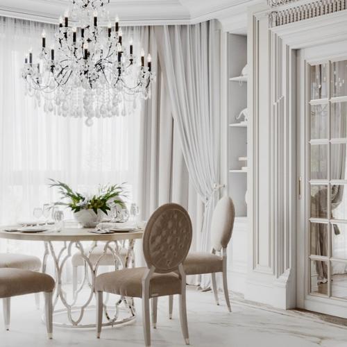 Стильная кухня - гостиная. 01