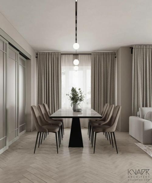 Интерьер загородного дома. 01