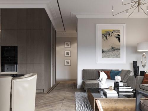 Интерьер в классическом стиле характеризуется элегантностью, роскошью и изысканностью.