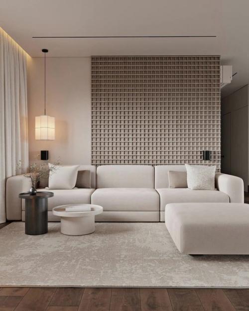 Этот интерьер - пример того, как сдержанная палитра может создать по-настоящему тёплую и уютную атмосферу. 07