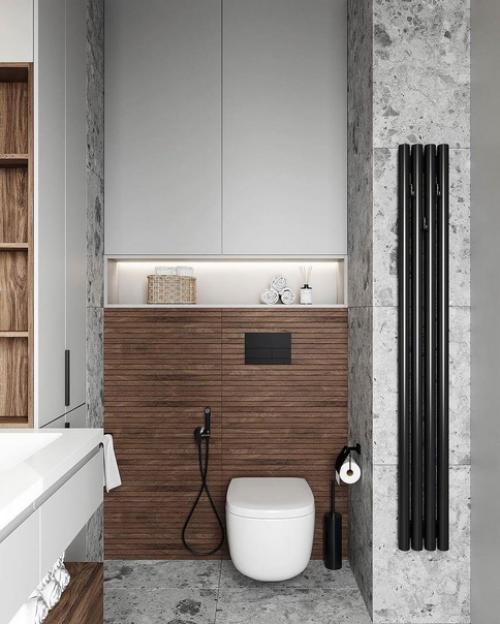 Интерьер квартиры в эко стиле. 08