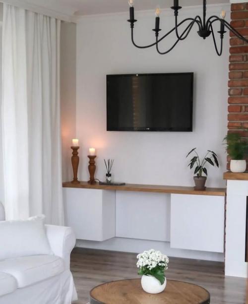 Приятный интерьер домика в скандинавском стиле. 05