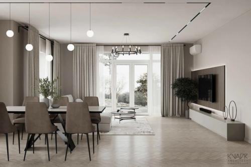 Интерьер загородного дома. 05