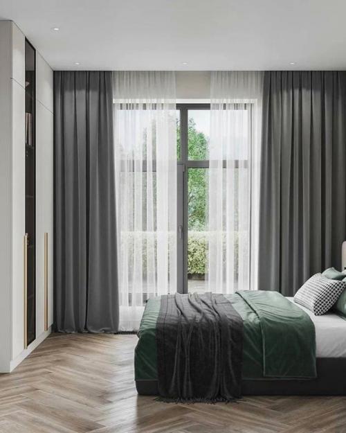 Гостевая спальня в проекте частного дома. 03