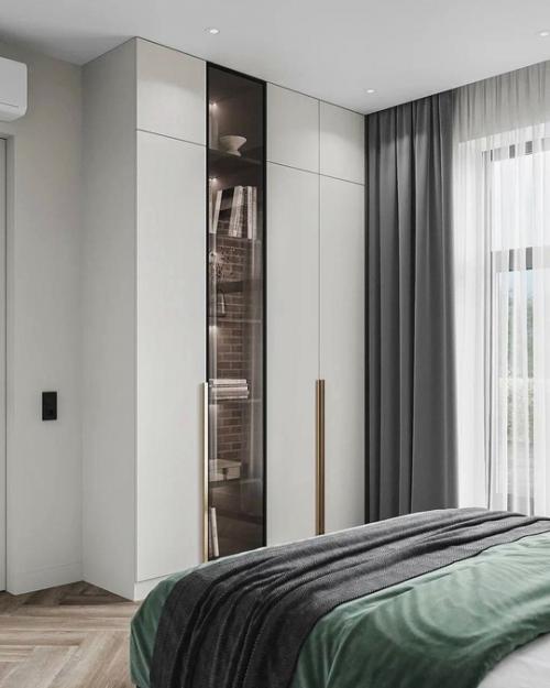 Гостевая спальня в проекте частного дома. 05