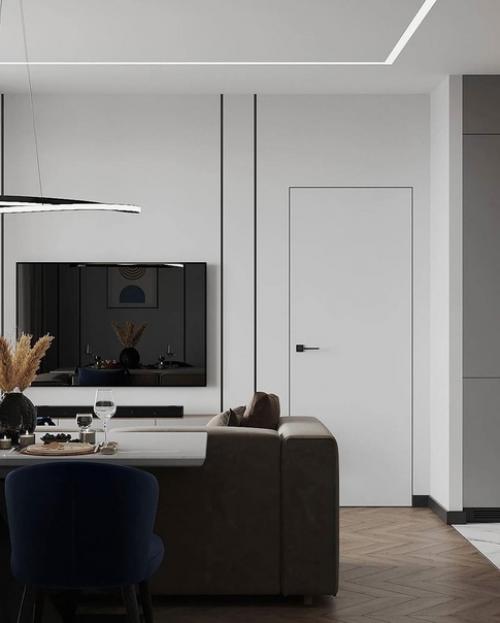 Интерьер квартиры в эко стиле. 09