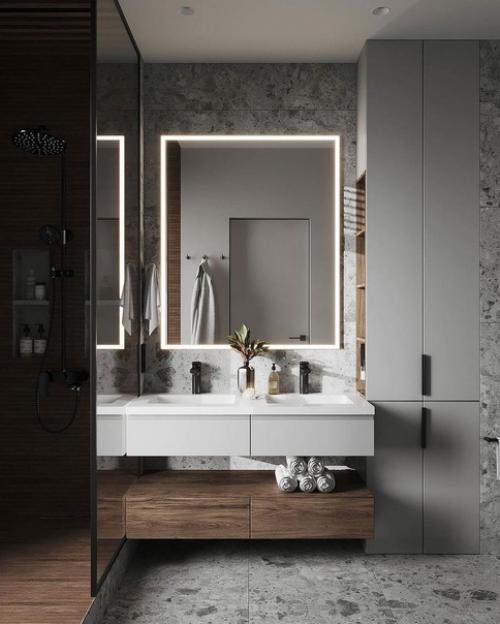 Интерьер квартиры в эко стиле. 05