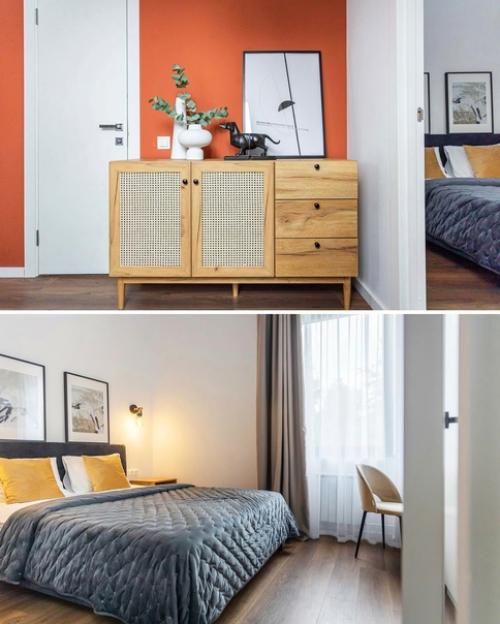 Мне кажется спальне белый не подходит и коврика мягкого нет под ногами. 08