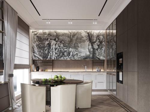 Интерьер в классическом стиле характеризуется элегантностью, роскошью и изысканностью. 02