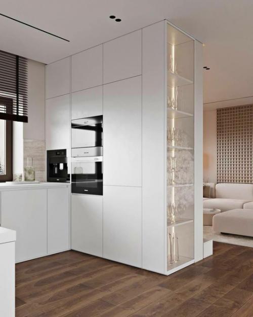 Этот интерьер - пример того, как сдержанная палитра может создать по-настоящему тёплую и уютную атмосферу. 09