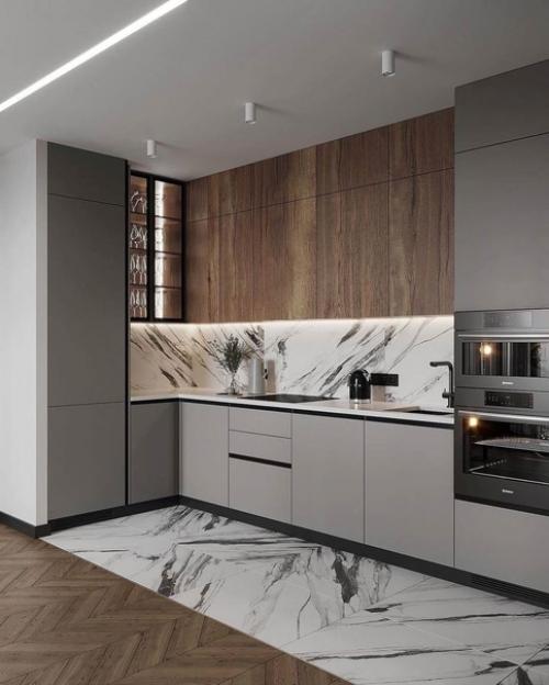 Интерьер квартиры в эко стиле. 02