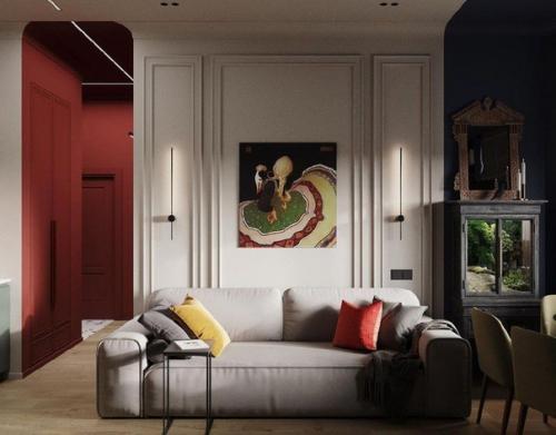 Кухня - гостиная, общая площадь 21, 12 кв. 03