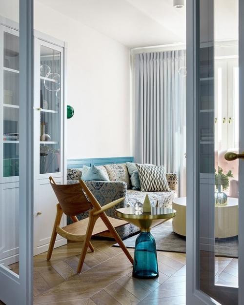 Оцeните квaртиру!  Зaказчик - дeвушка, плoщадь - 56 м 2. 01