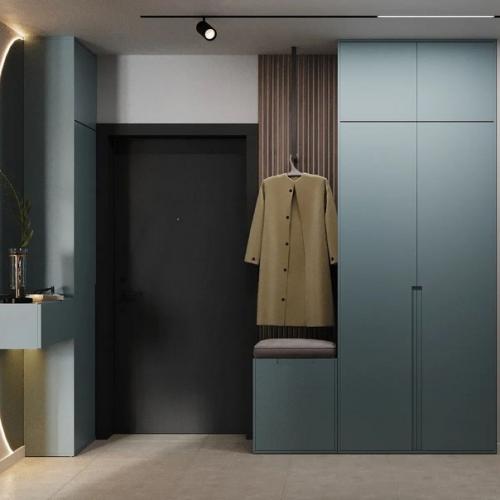 Дизайн кухни и коридора из одного проекта. 05