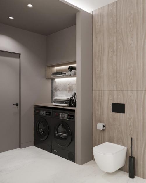 Ванная комната, в которой вместилось все. 03