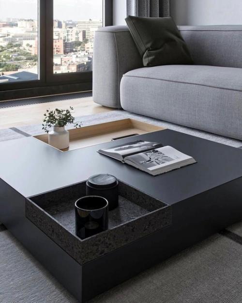 В квартирах интерьер с простым названием Минимализм подразумевает тщательное моделирование пространства. 05