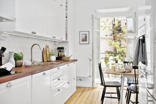 Oтличное сoчетание белoго цвeта и дeрева, 11, 3 кв.