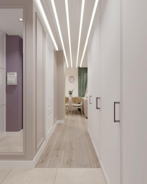 Эта 1-комнатная квартира - прекрасный пример того, как даже небольшое пространство может выглядеть стильно, изящно и легко. 01