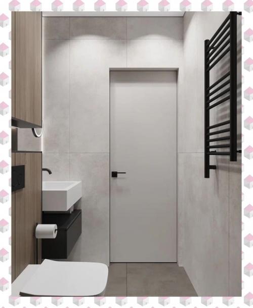 Порция красоты.  Идеальное сочетание, когда есть возможность в гостевом санузле сделать душевую, а в мастер - ванну. 02