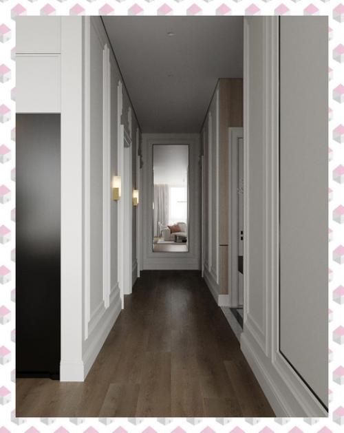 Входная зона в загородном доме. 04