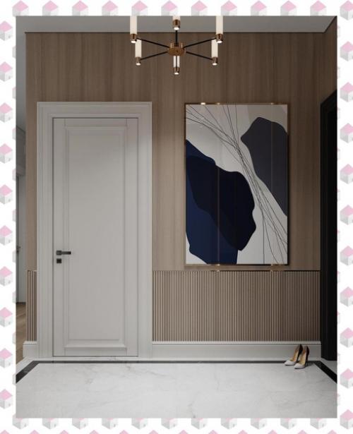 Входная зона в загородном доме. 02