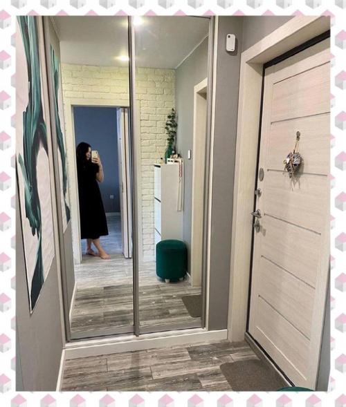 Однокомнатная квартира с отлично реализованной идеей зонирования. 09