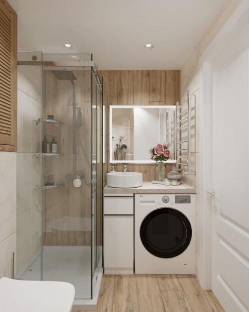 Эта 1-комнатная квартира - прекрасный пример того, как даже небольшое пространство может выглядеть стильно, изящно и легко. 03