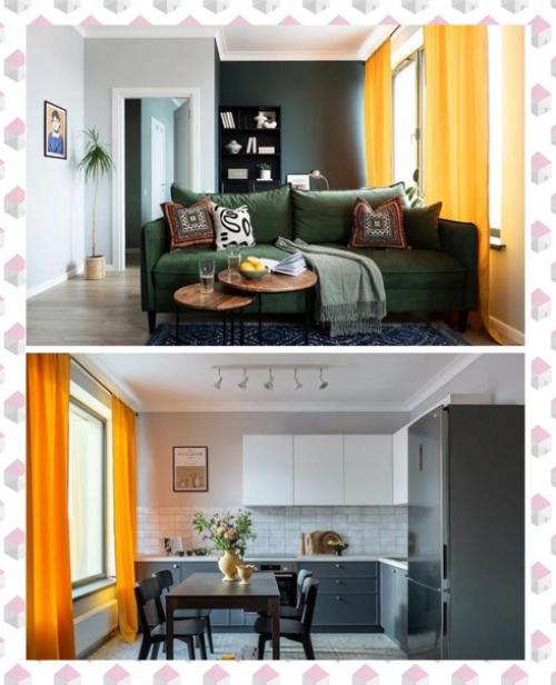 Квартира, общая площадь 44, 1 кв. 02