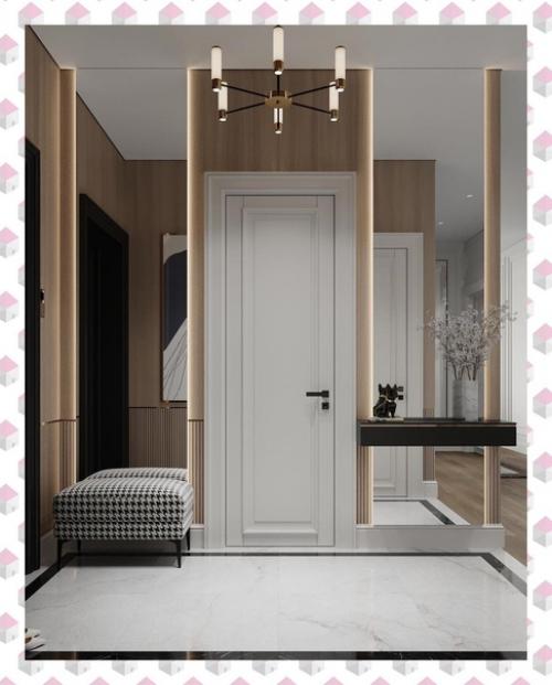 Входная зона в загородном доме.