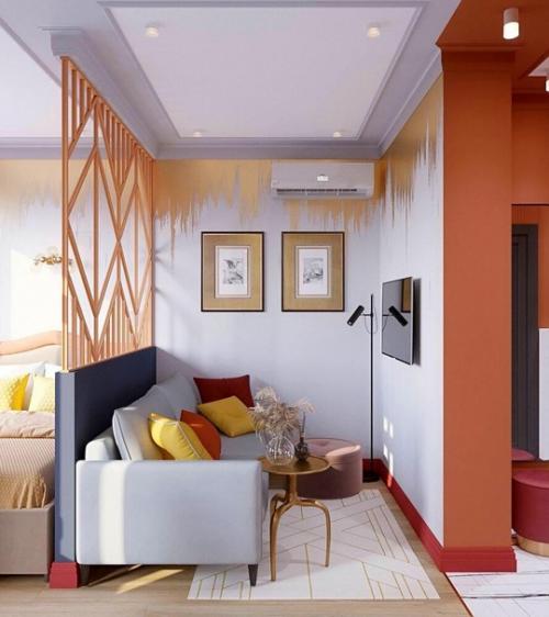 Отличная яркая студия, которая будет притягивать внимание гостей. 04