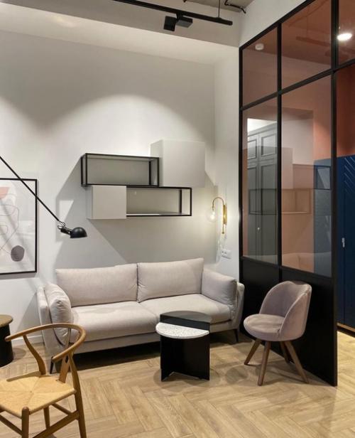 Кухня - гостиная после капитального ремонта. 08