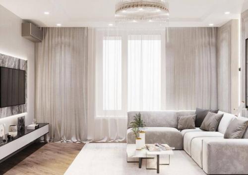 Квартира в приятной цветовой гамме. 03