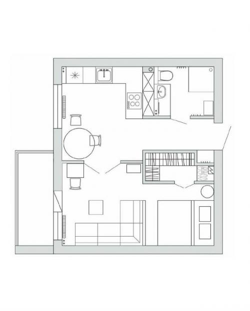 Функциональное и продуманное пространство, где каждый метр работает на комфорт и эстетику. 08