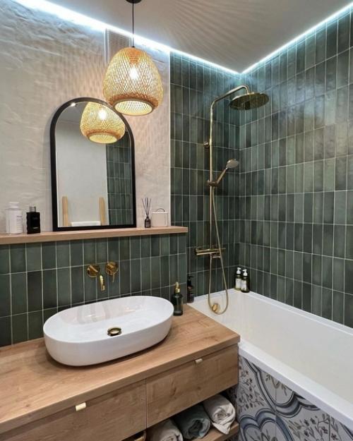 Санузел после капитального ремонта.