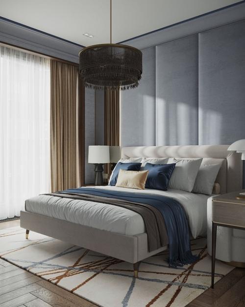 Интерьер квартиры, площадью 80 кв. 09